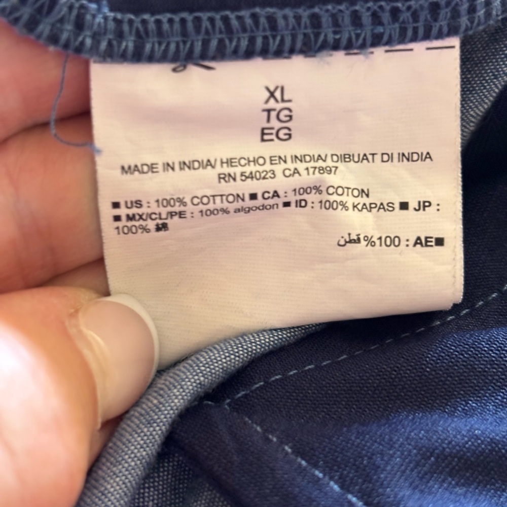 Old Navy Shorts like chambray women’s size XL - Picture 7 of 7